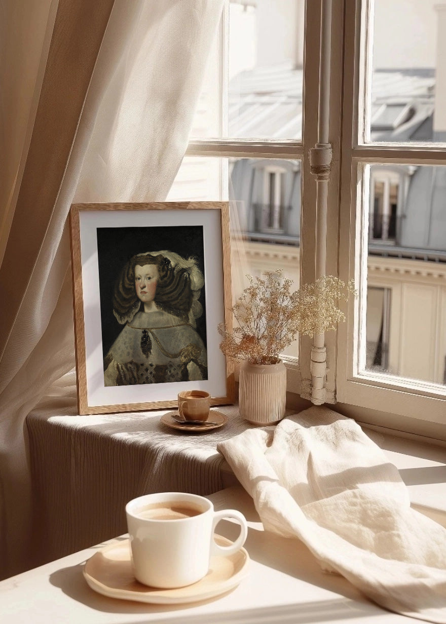 Cuadro ​La reina Mariana de Austria (Diego Velázquez)