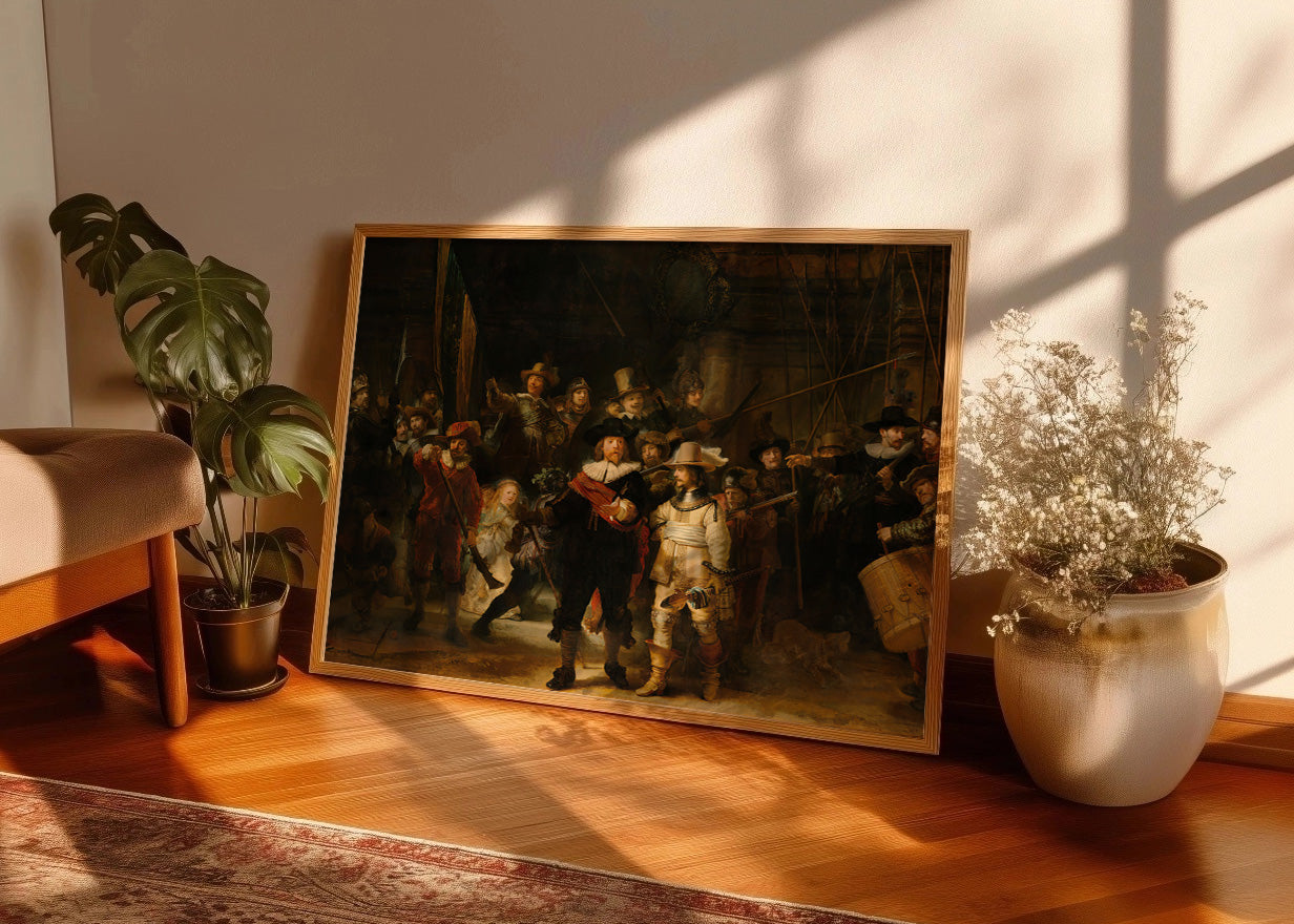 Cuadro ​La ronda de noche (Rembrandt)
