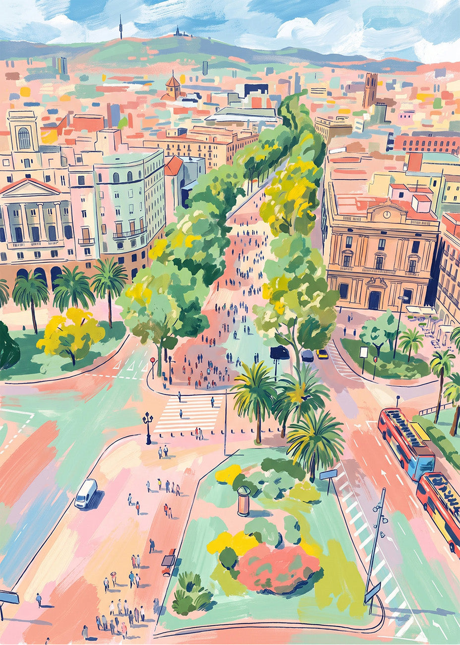 Cuadro Las Ramblas - Soft