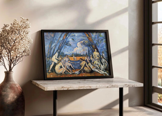 Cuadro ​Las grandes bañistas (Cezanne)