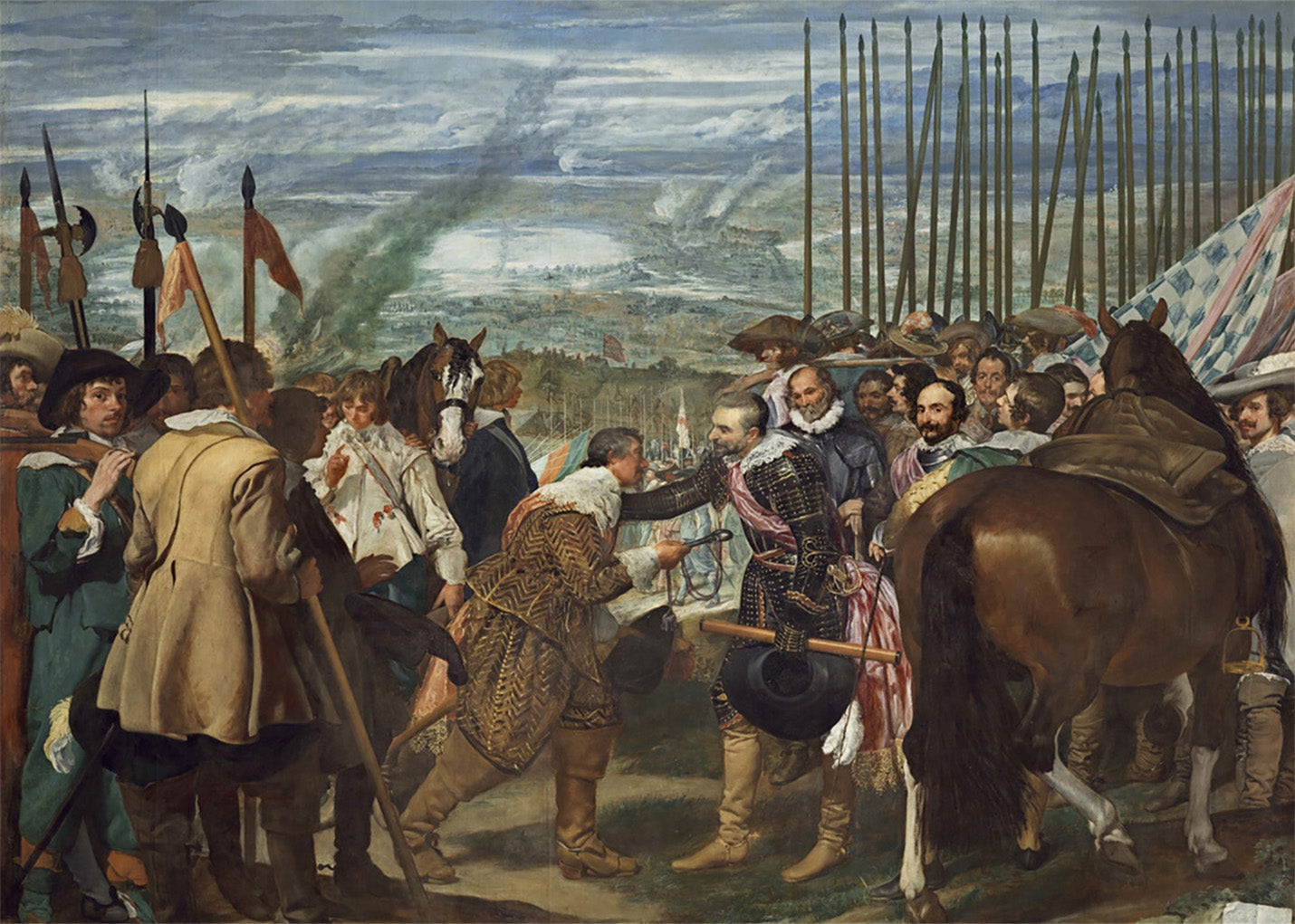 Las lanzas - La rendición de Breda (Diego Velázquez)