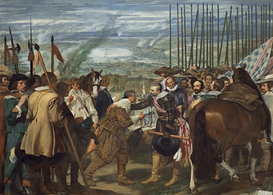 Cuadro ​Las lanzas - La rendición de Breda (Diego Velázquez)