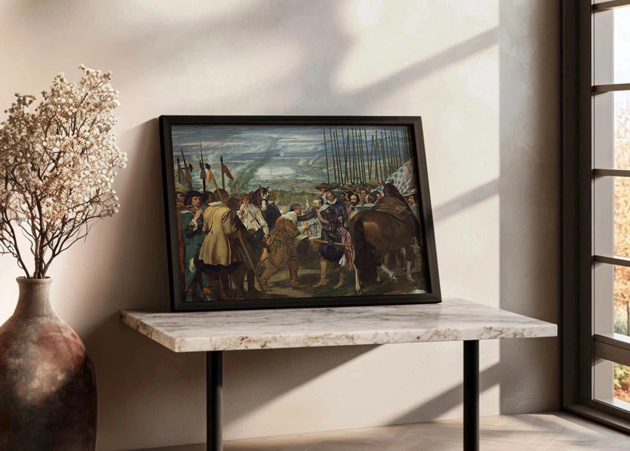 Las lanzas - La rendición de Breda (Diego Velázquez)