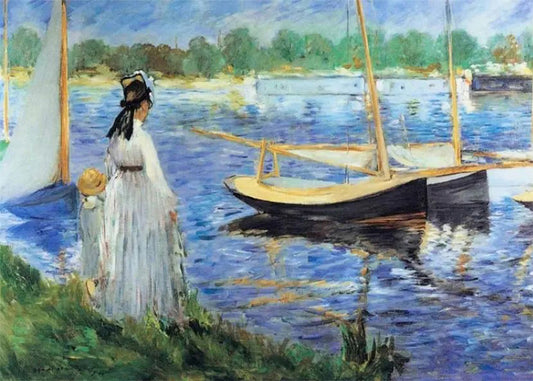Las orillas del Sena en Argenteuil (Edouard Manet)