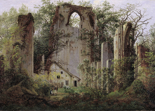 Cuadro ​Las ruinas de Eldena (Friedrich)