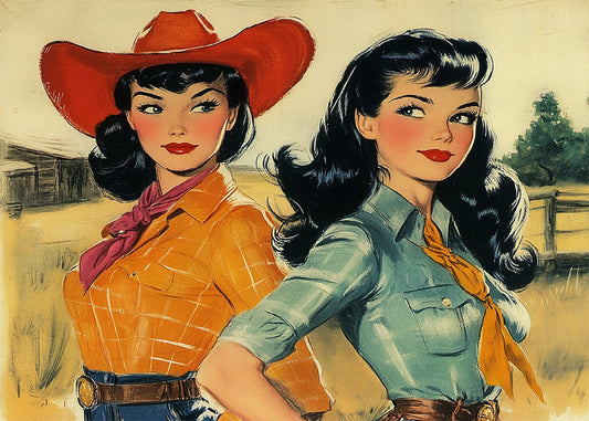 Cuadro ​Las vaqueras