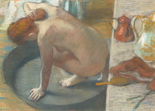 Cuadro ​La tina II (Edgar Degas)