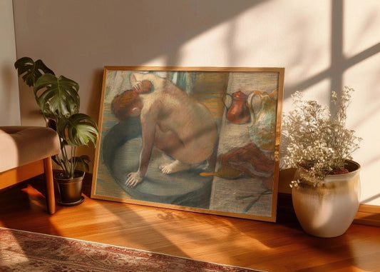 Cuadro ​La tina II (Edgar Degas)