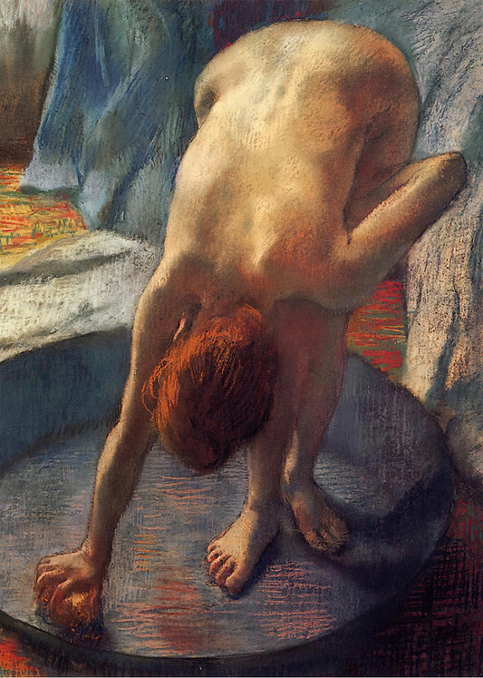 Cuadro ​La tina I (Edar Degas)