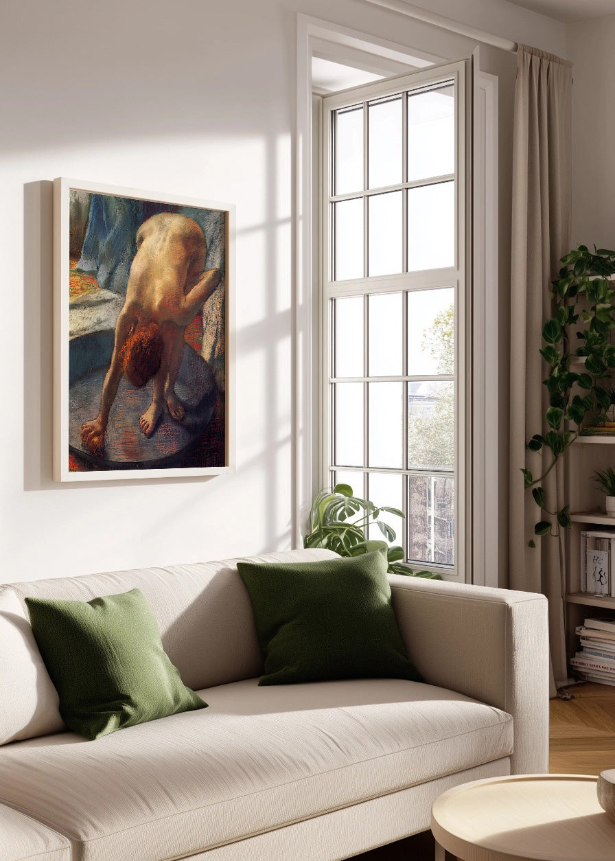 Cuadro ​La tina I (Edar Degas)