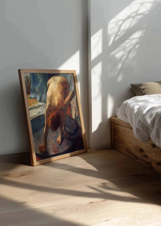 Cuadro ​La tina I (Edar Degas)