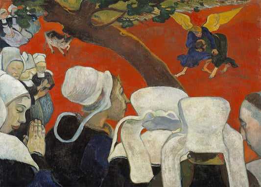 Cuadro ​La visión después del sermón (Gauguin)