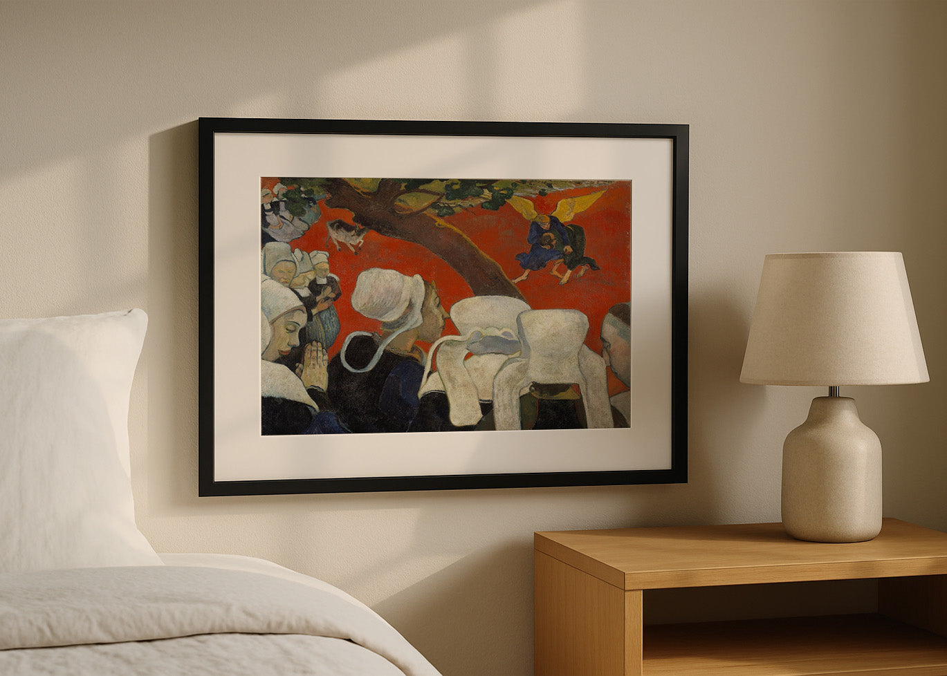 Cuadro ​La visión después del sermón (Gauguin)
