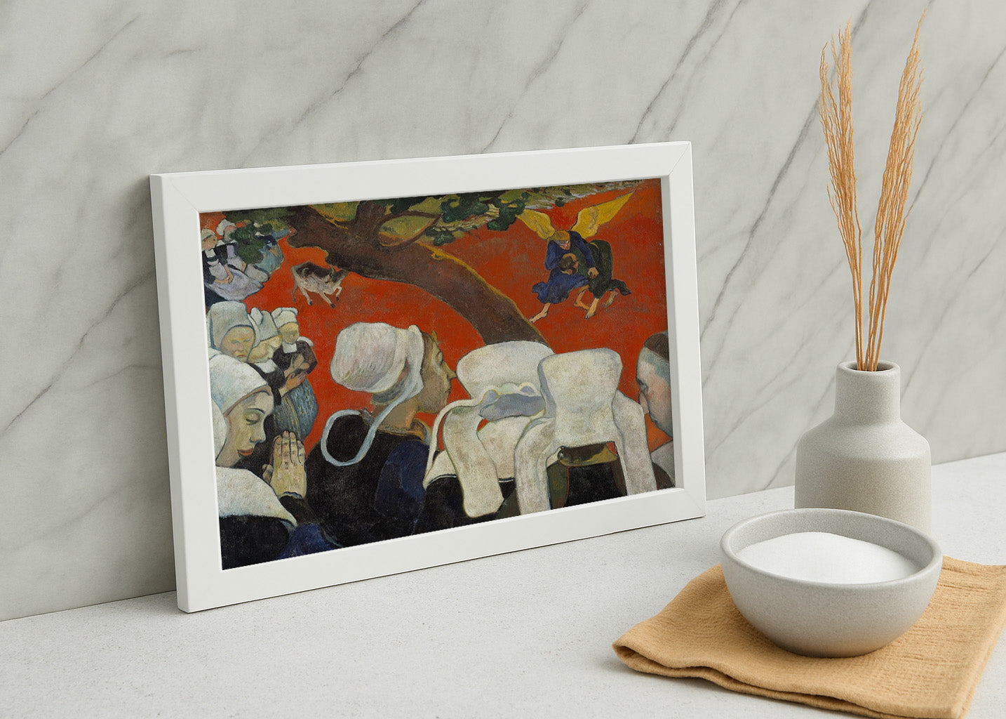 Cuadro ​La visión después del sermón (Gauguin)