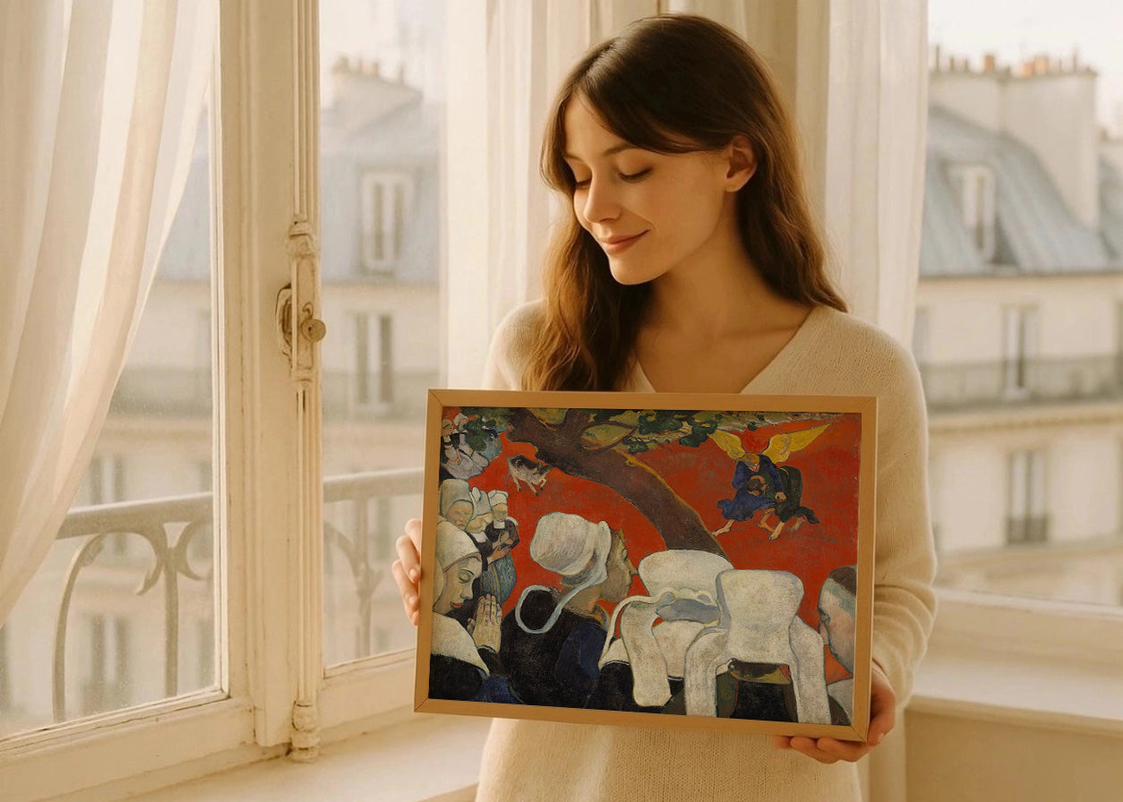Cuadro ​La visión después del sermón (Gauguin)