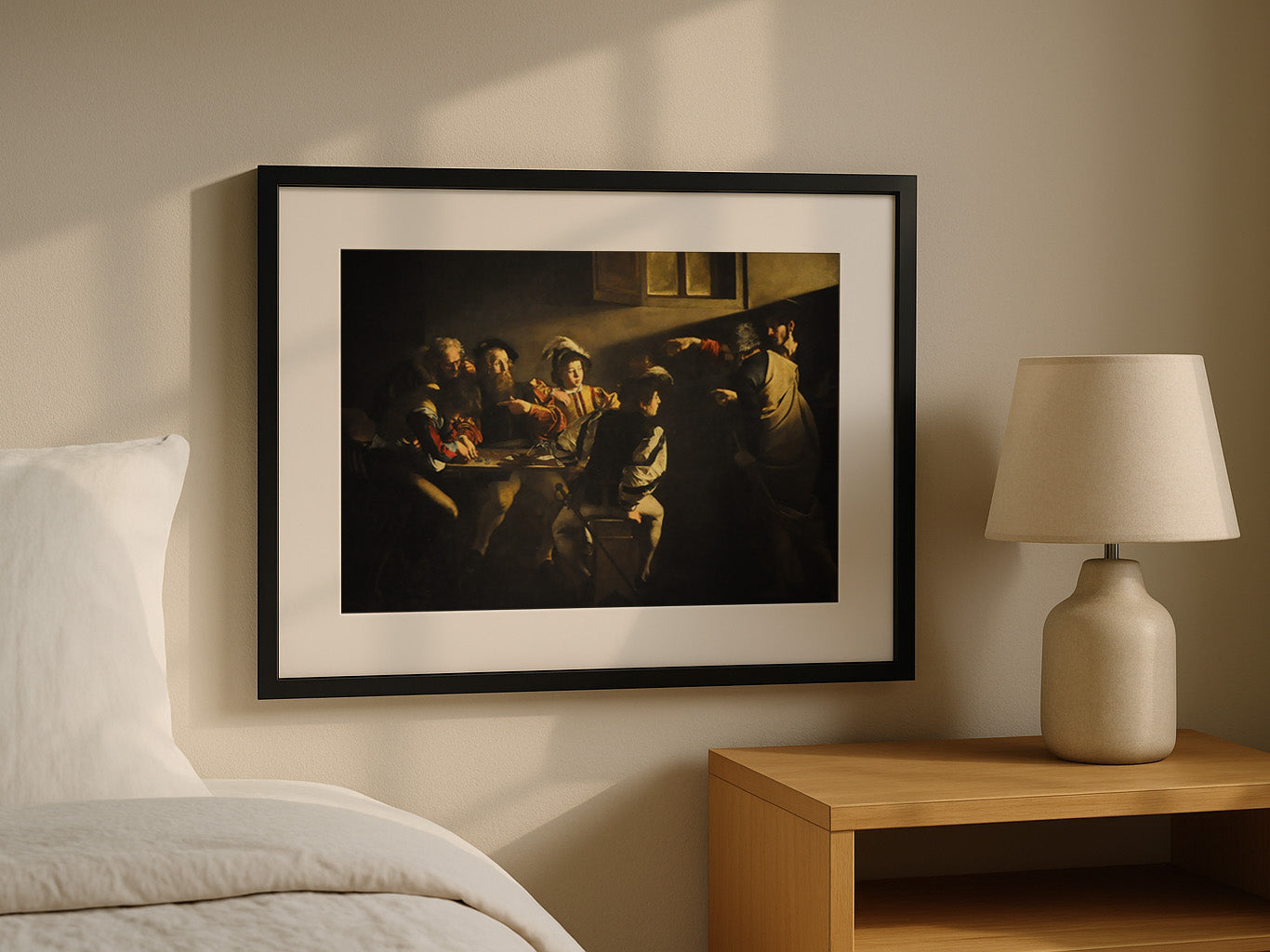 Cuadro de ​La vocación de San Mateo (Caravaggio) - Fine Artic