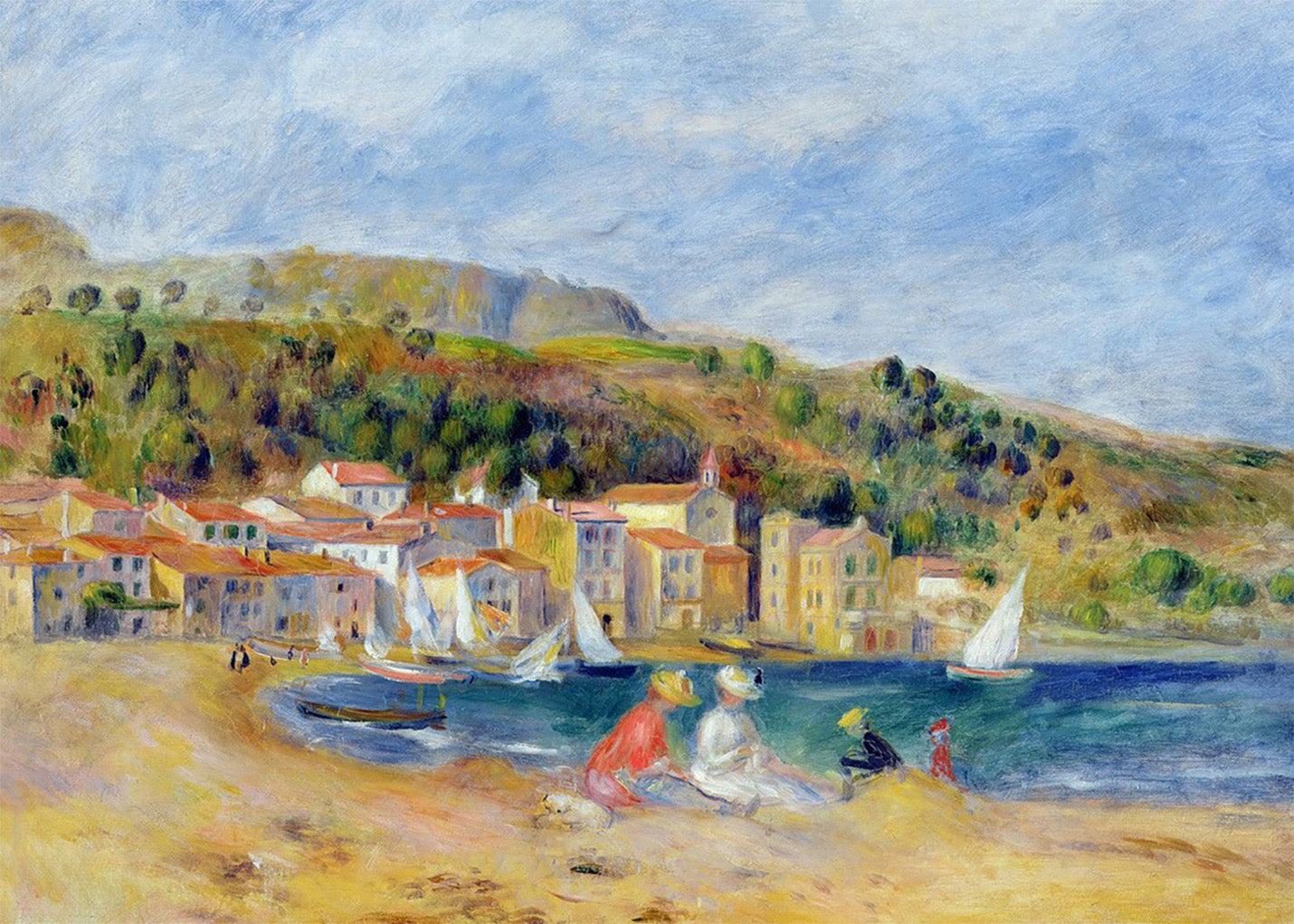Cuadro ​Le Lavandou (Renoir)