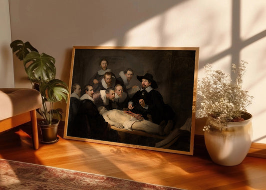 Cuadro ​Lección de anatomía del Dr. Nicolaes Tulp (Rembrandt)
