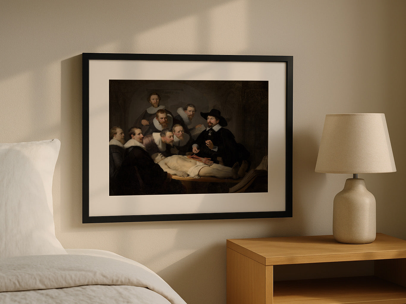 Cuadro de ​Lección de anatomía del Dr. Nicolaes Tulp (Rembrandt) - Fine Artic