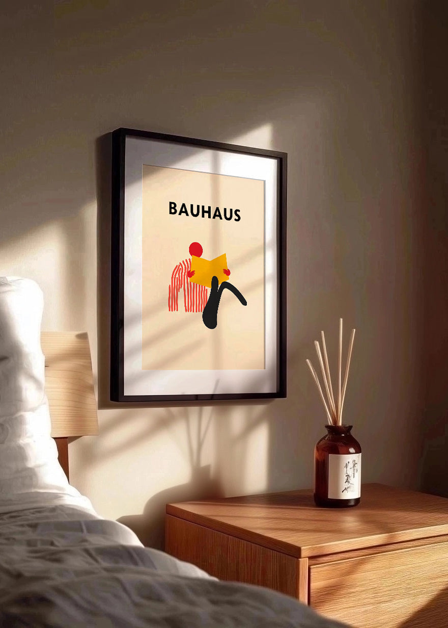 Cuadro Lector Bauhaus