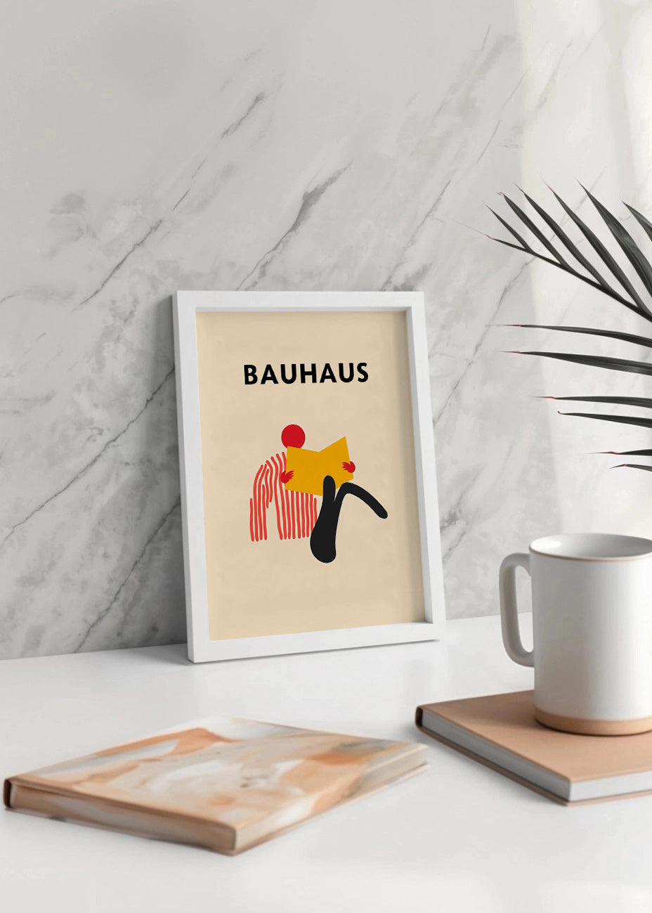 Cuadro Lector Bauhaus