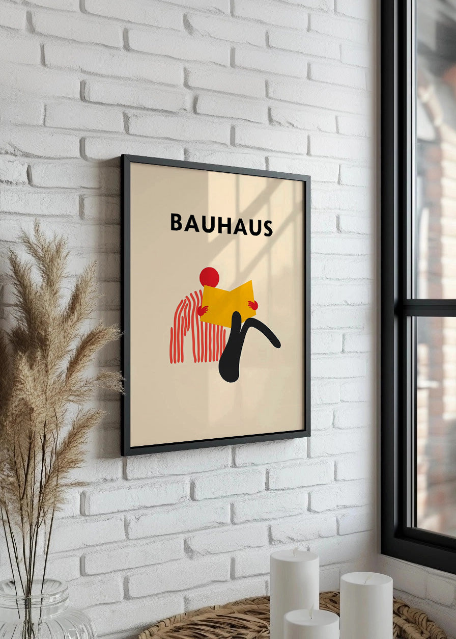 Cuadro Lector Bauhaus
