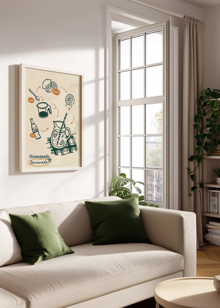 Cuadro Lemonade - Decoración de cocina