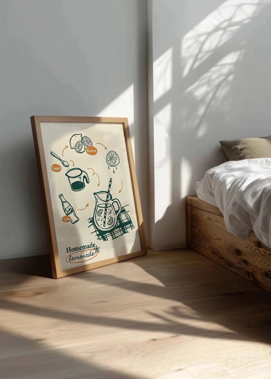 Cuadro Lemonade - Decoración de cocina