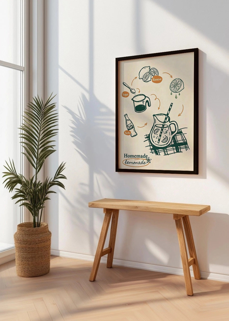 Cuadro Lemonade - Decoración de cocina