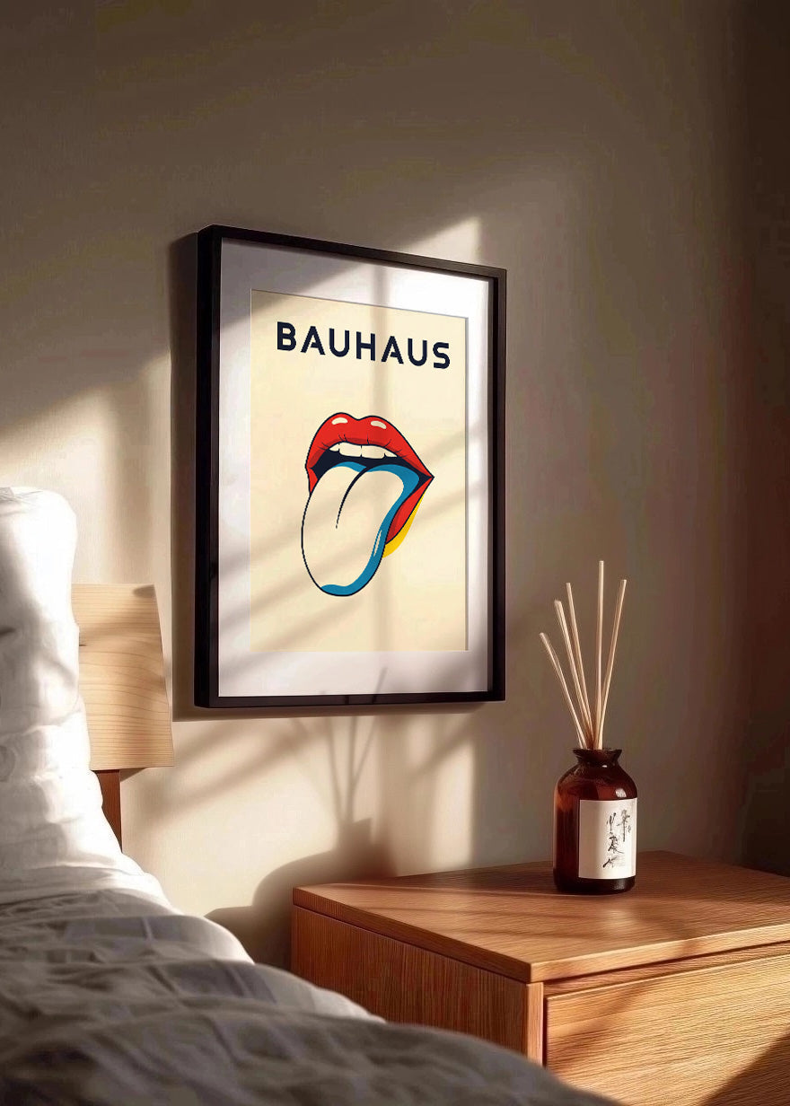 Cuadro Lengua Rolling Bauhaus