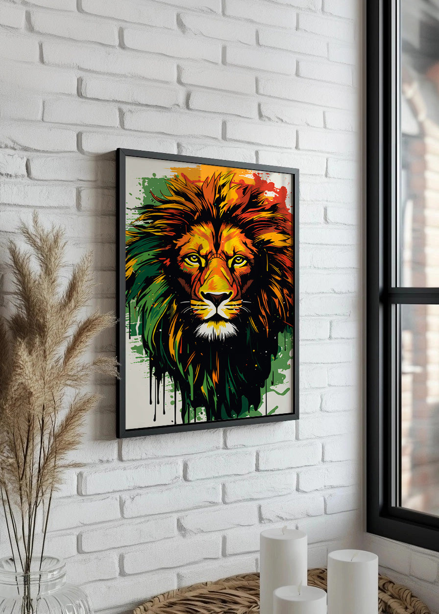 Cuadro ​León de África
