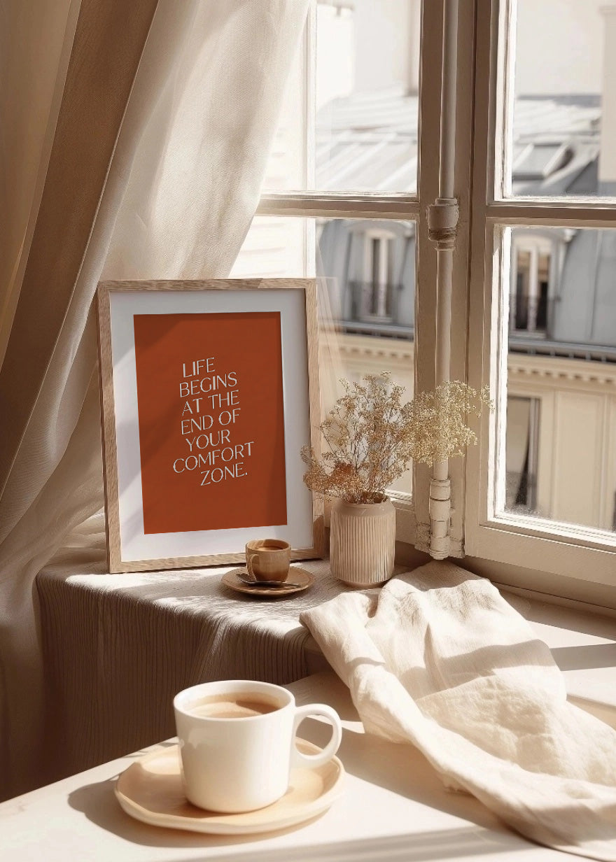 Cuadro Life begins at the end of your comfort zone
