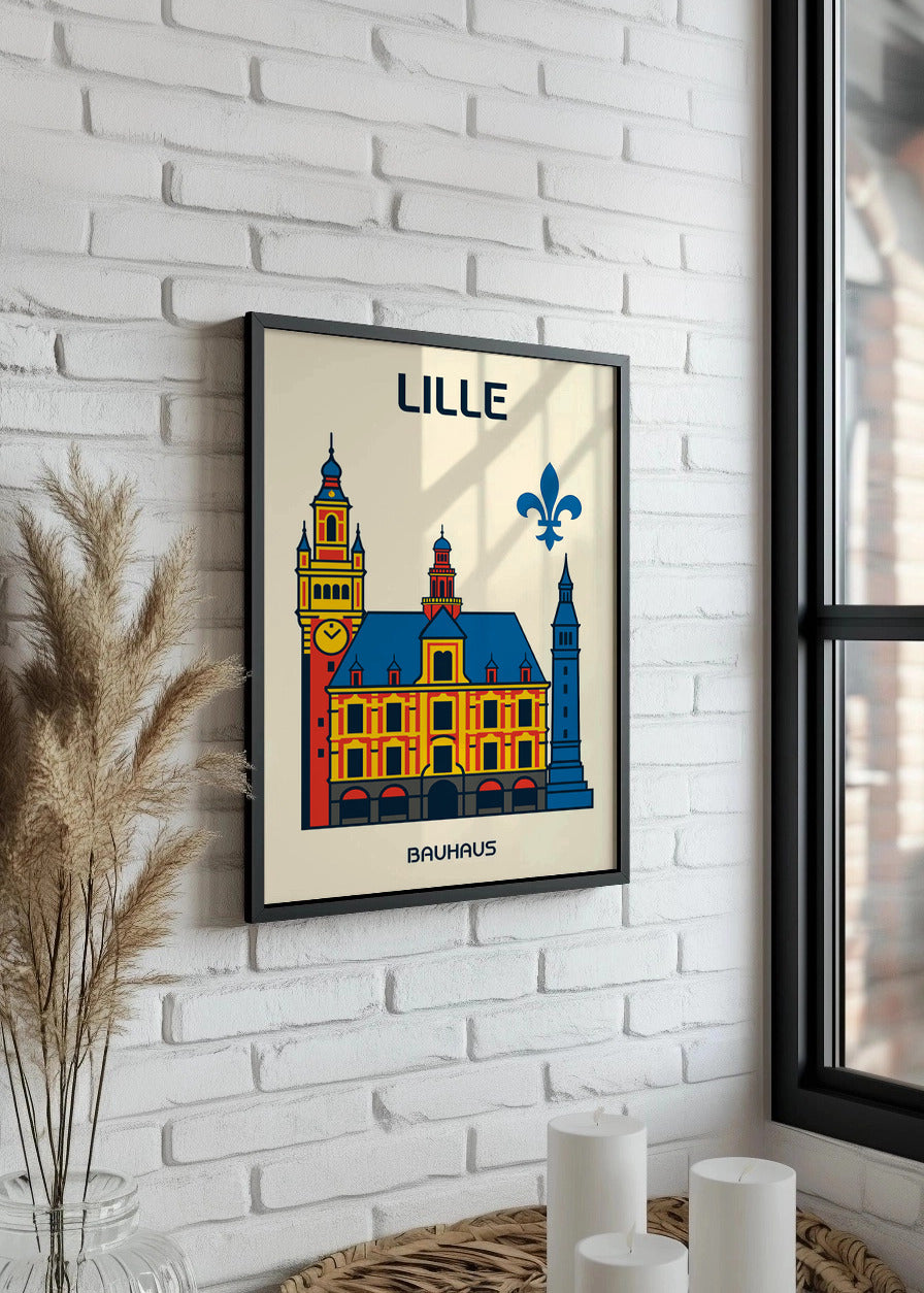 Cuadro Lille Poster Bauhaus
