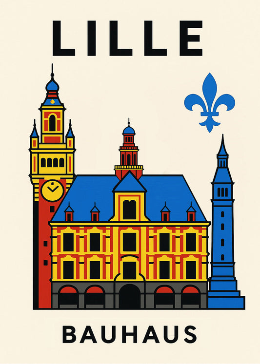 Cuadro Lille Poster Bauhaus