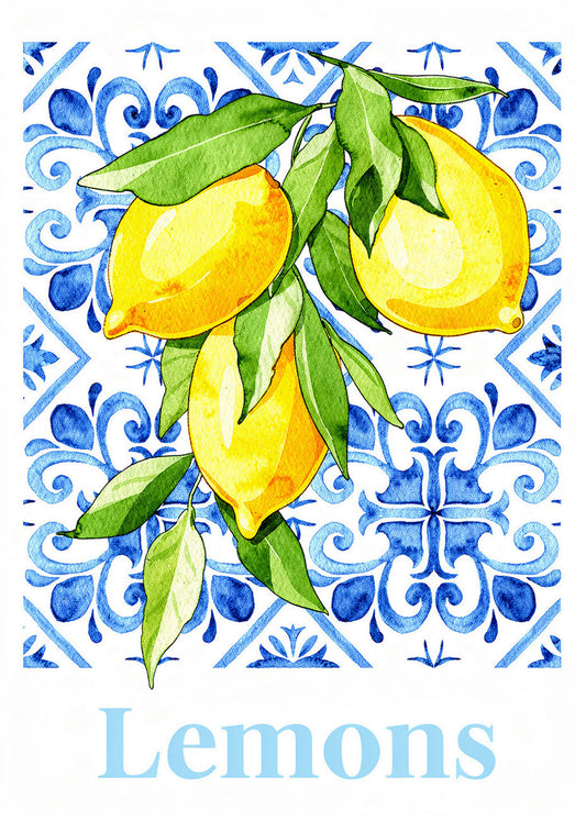 Cuadro Limones de cocina