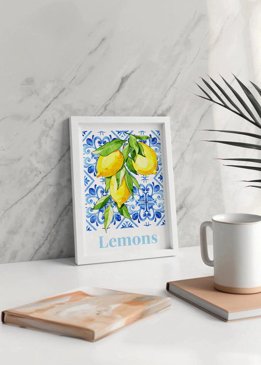 Cuadro Limones de cocina