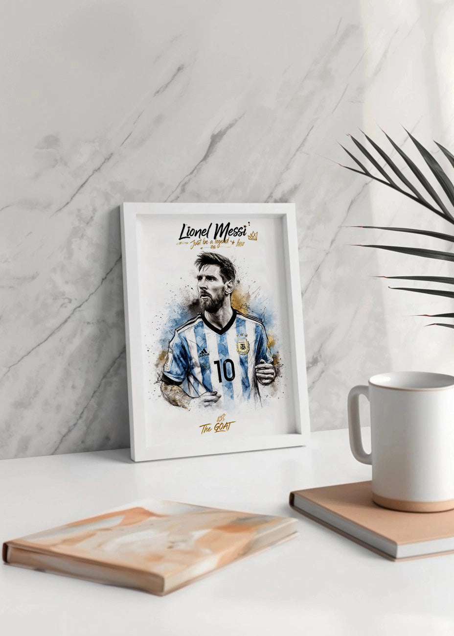 Cuadro Lionel Messi Mundial