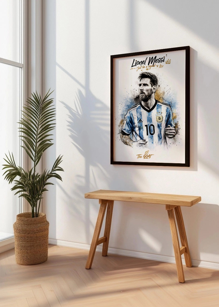 Cuadro Lionel Messi Mundial