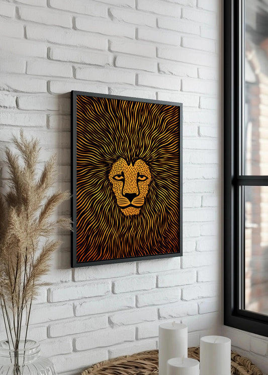 Cuadro ​Lion prince