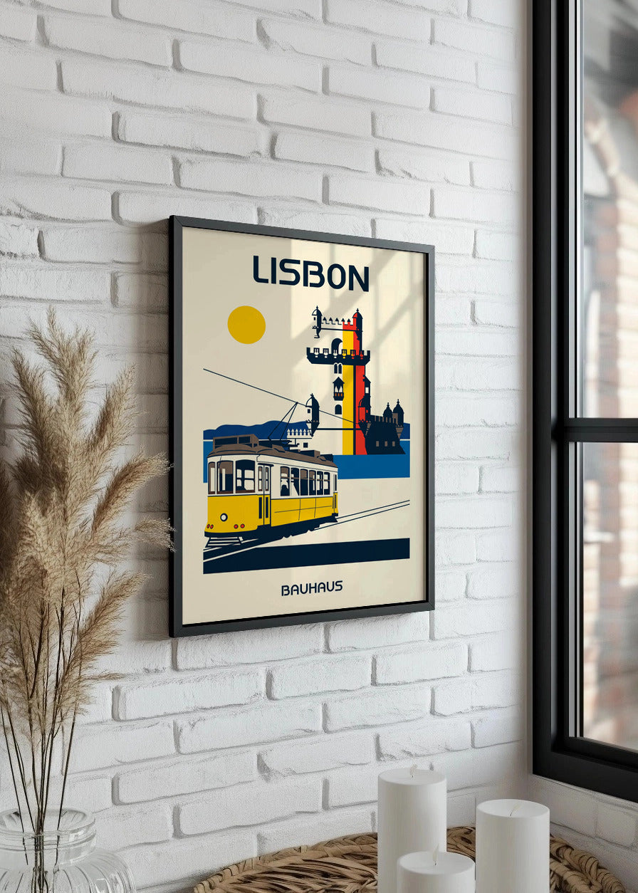 Cuadro Lisbon Poster Bauhaus