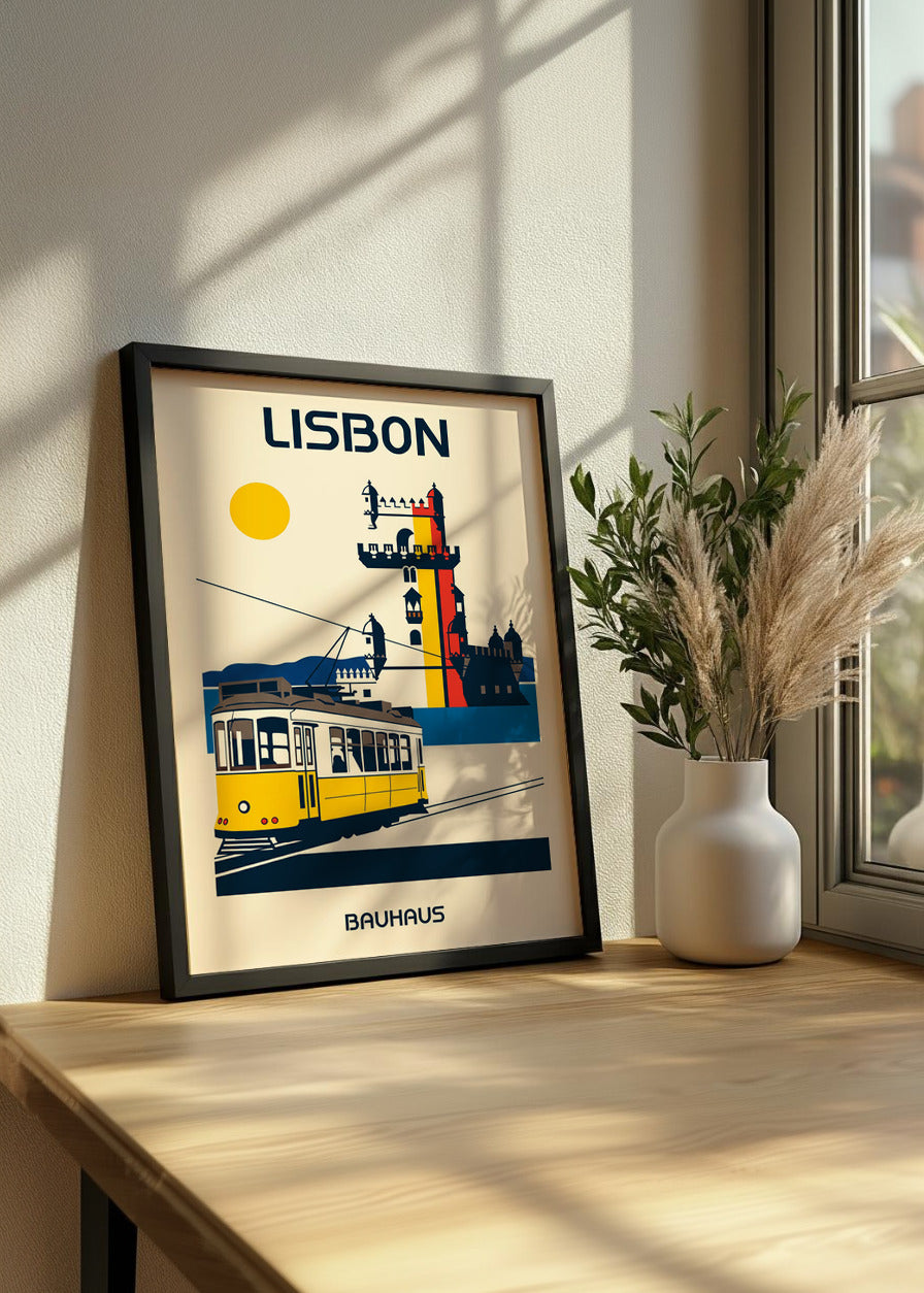 Cuadro Lisbon Poster Bauhaus