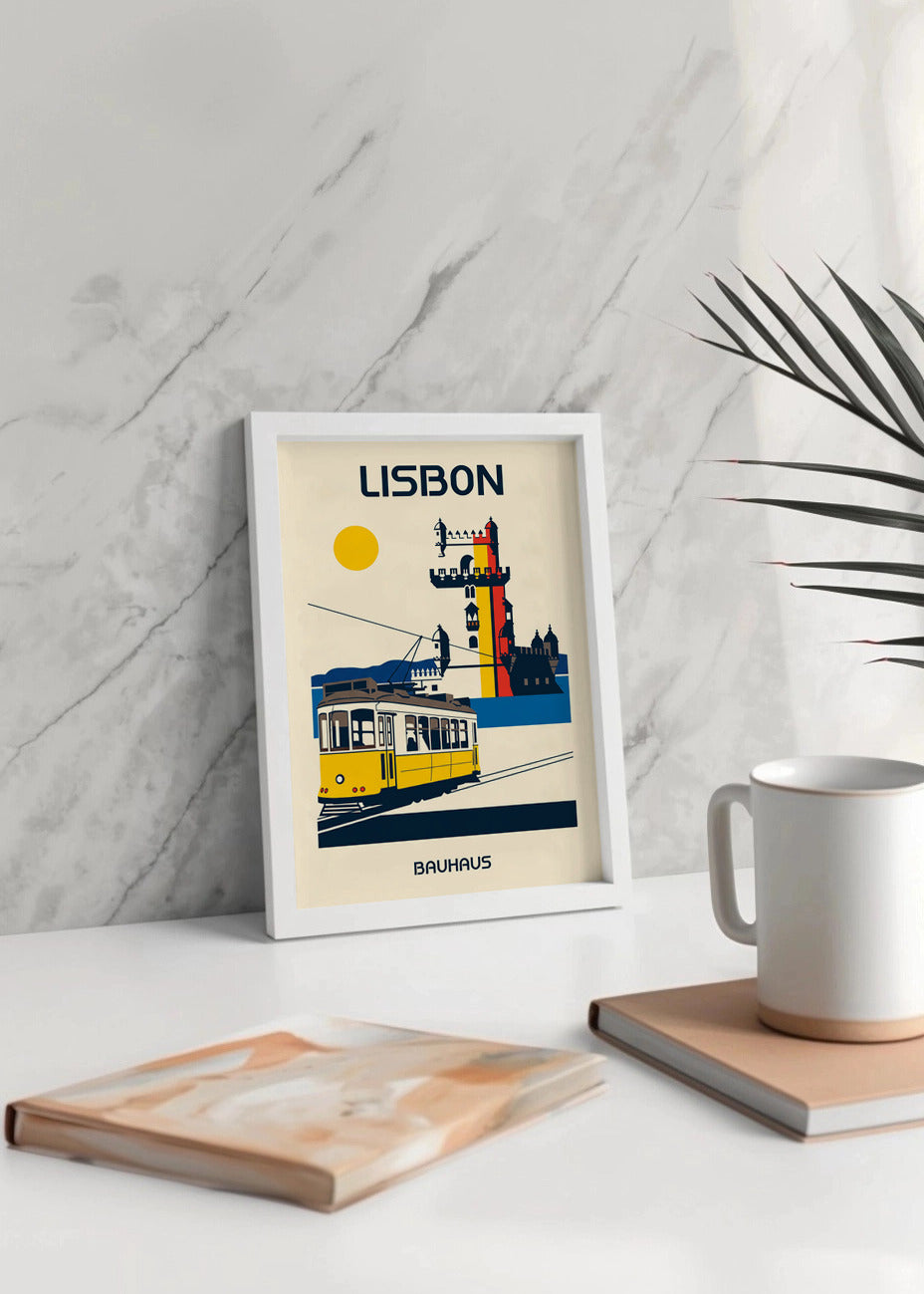 Cuadro Lisbon Poster Bauhaus