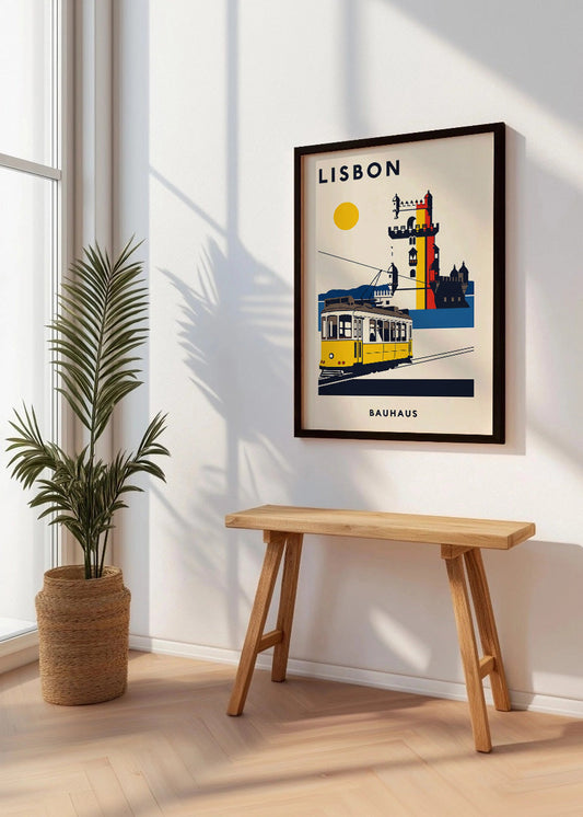 Cuadro Lisbon Poster Bauhaus