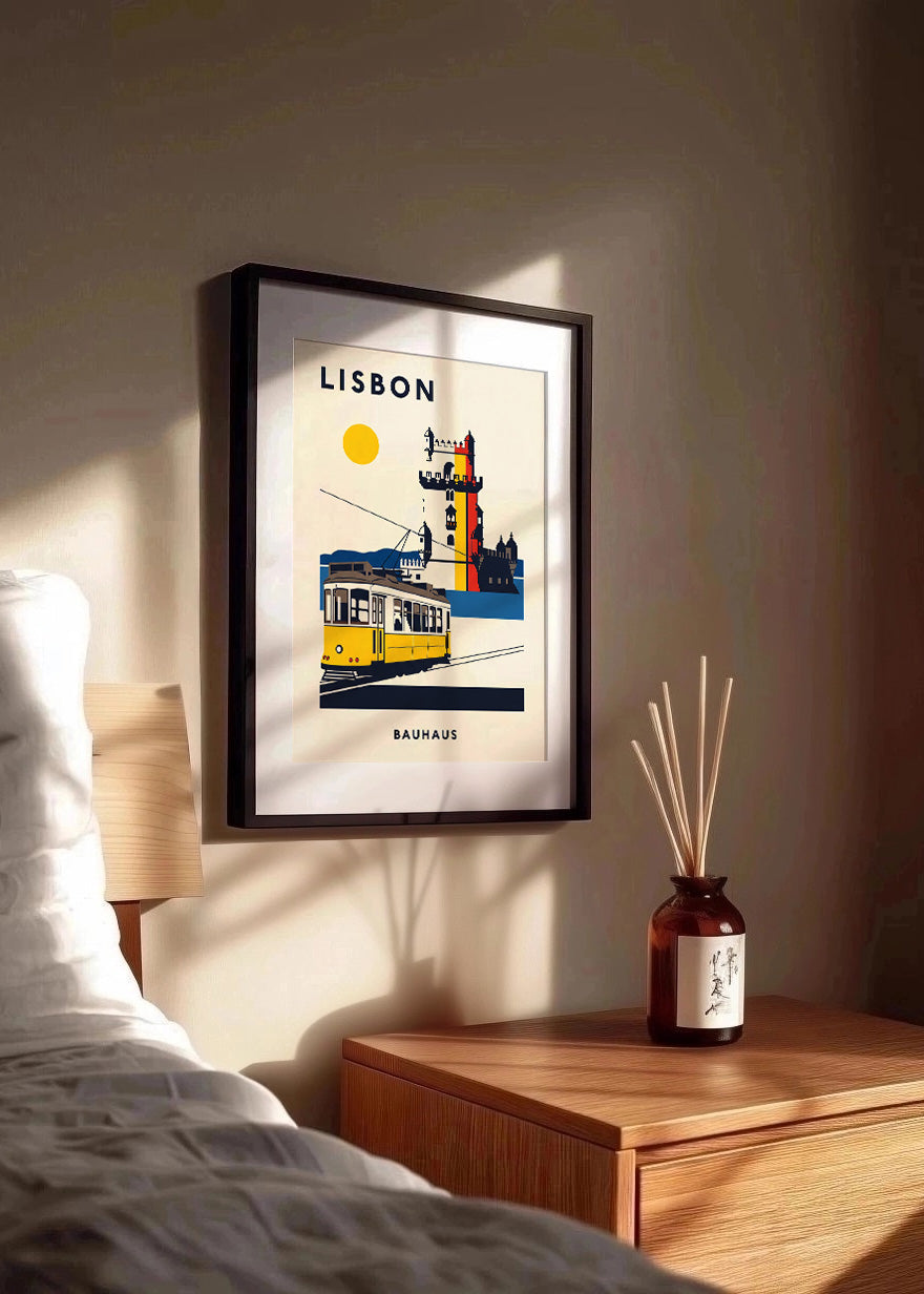 Cuadro Lisbon Poster Bauhaus