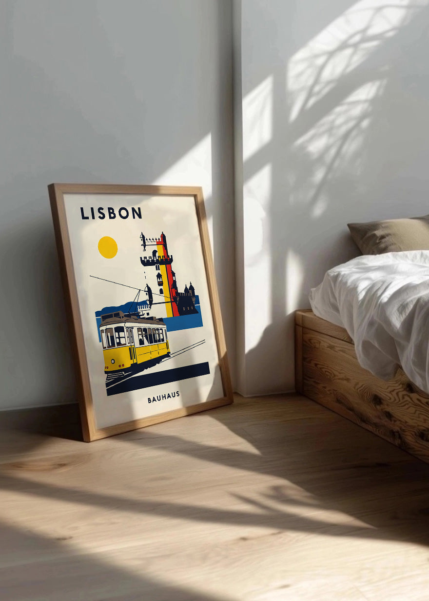 Cuadro Lisbon Poster Bauhaus