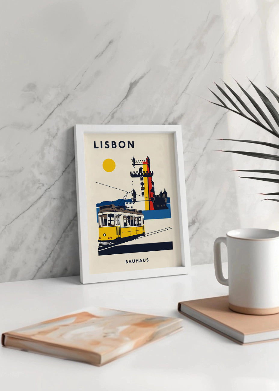 Cuadro Lisbon Poster Bauhaus