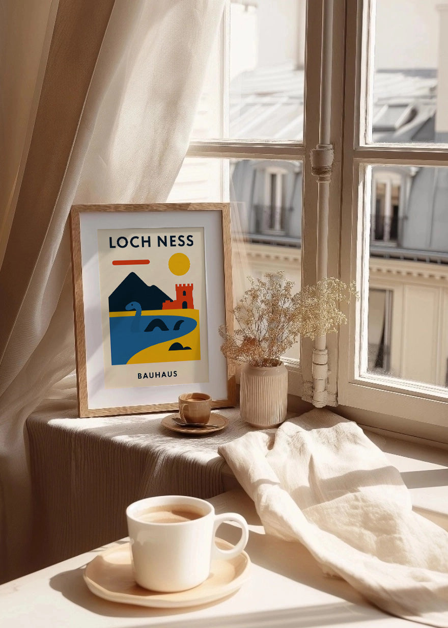 Cuadro Loch Ness Poster Bauhaus