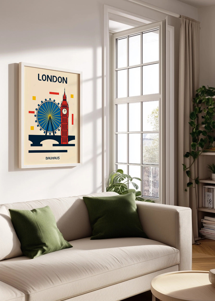 Cuadro London Poster Bauhaus