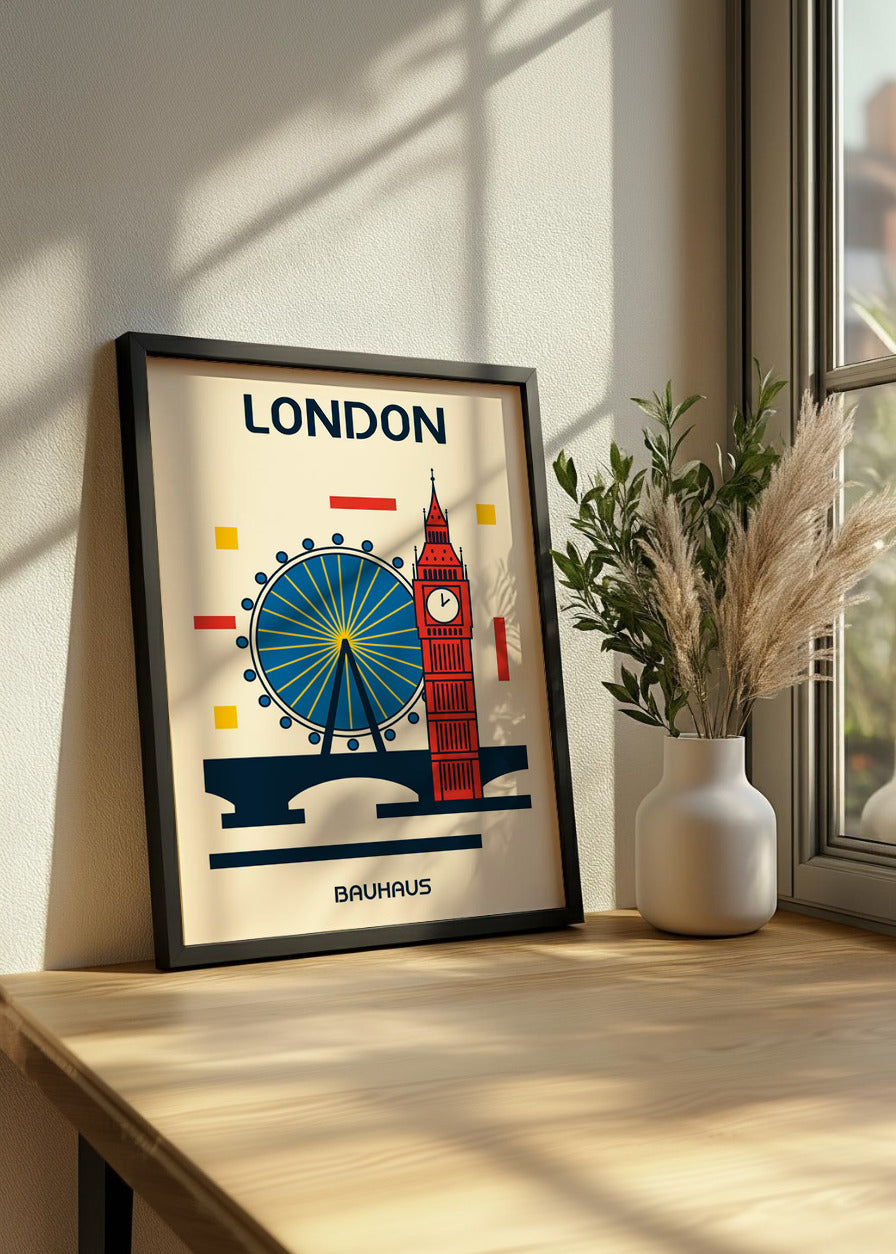Cuadro London Poster Bauhaus