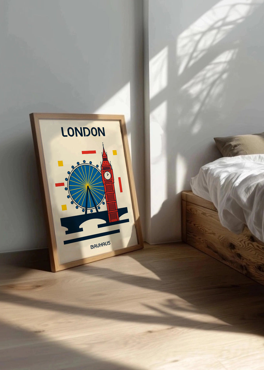 Cuadro London Poster Bauhaus